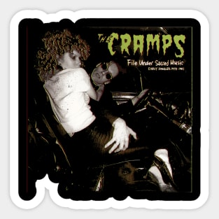 Twisted Tunes The Cramps Psychobilly Anthems Shirt Sticker